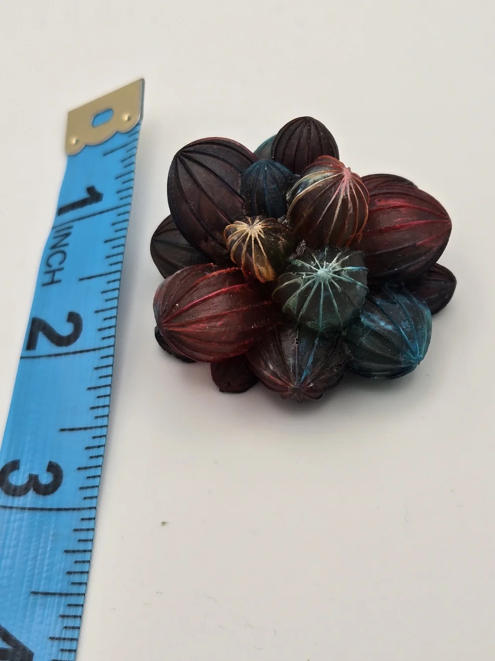 Multicolor Resin Succulent Accent - Home Accents Faux Florals